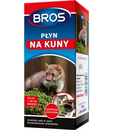 BROS - PŁYN NA KUNY 70ml+30ml