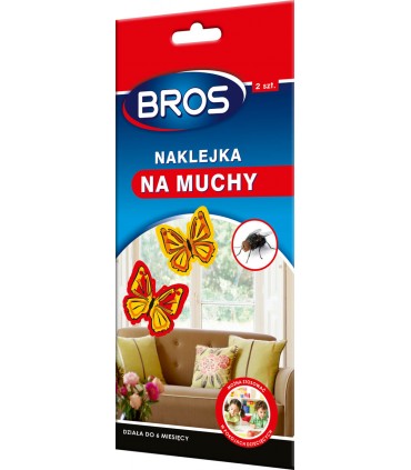 BROS M - NAKLEJKA NA MUCHY 2szt.