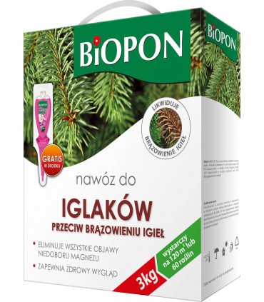 BOPON NAWÓZ GRAN. DO IGLAKÓW P/BRĄZ IGIEŁ 3kg