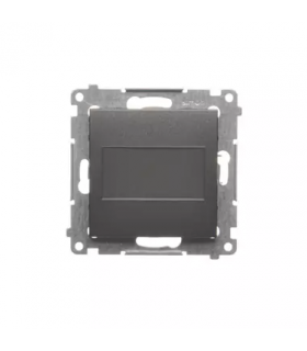 SIMON 54 MODUŁ ANTRACYT ZAŚLEPKA RAMKI Z MOSTKIEM