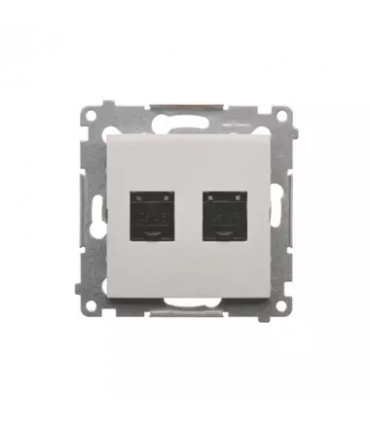 SIMON 54 MODUŁ BIAŁY GN.KOMP. 2X UAE 8 CAT.6 UTP