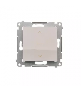 SIMON 54 MODUŁ BIAŁY ŁĄCZ.ŻALUZ. 1-0-2 "STRZAŁKI"