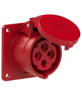 GNIAZDO SIŁOWE TABLICOWE 16/4 PROSTE IP44 400V