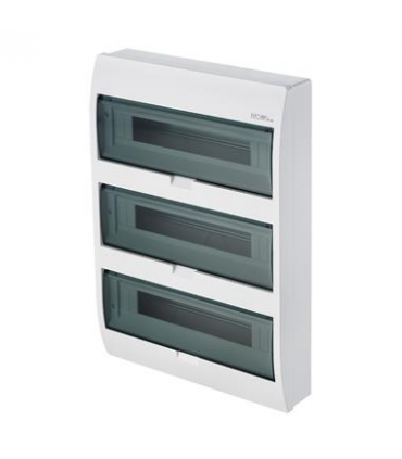 ELEGANT ROZ.PLAST. NT 3X18M N+PE IP40 DRZ. DYM BIA