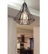 LAMPA WISZĄCA ZWIS SKELETON E27 INDUST. DRUC. CZA.