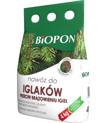 BOPON NAWÓZ GRAN. DO IGLAKÓW P/BRĄZ IGIEŁ 4kg wor