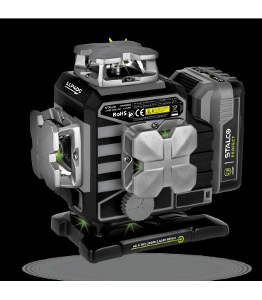 LASER KRZYŻOWY 4D LLP4DG zielony S058598012