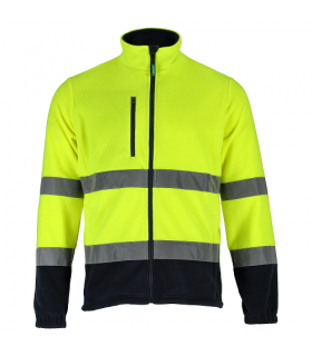 BLUZA POLAR OSTRZEG. BASIC NEON LINE ŻÓŁTY 2XL