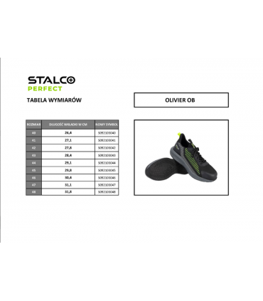 PÓŁBUT OLIVIER OB r. 45 S092103045