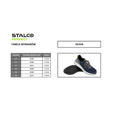 PÓŁBUT ROBOCZY DAMSKI OLIVIA r. 40 S-79368