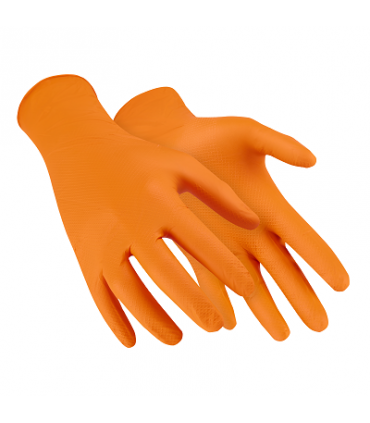 RĘKAWICE NITRAX GRIP ORANGE r.11 - XL (op. 10szt.)
