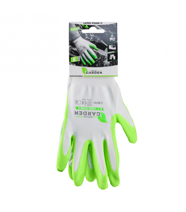 RĘKAWICE POLIESTR. S-LATEX FOAM G 6" S-80700 SG