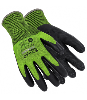 RĘKAWICE POLIESTROWE LATEX X r. 8