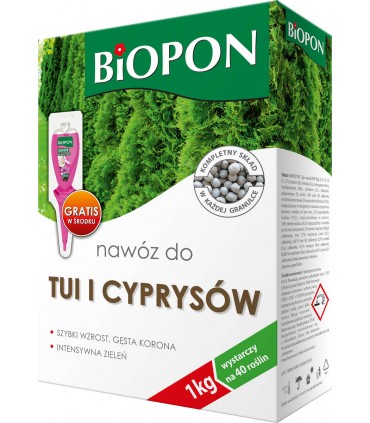 BOPON NAWÓZ GRAN. DO TUI, CYPRYSÓW 1kg