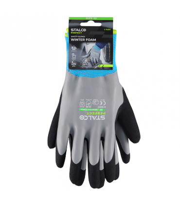 RĘKAWICE POLIESTROWE WINTER FOAM r.8