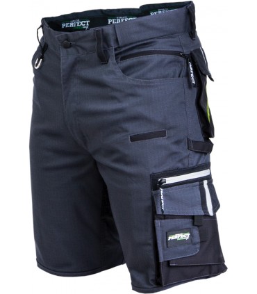 SPODNIE SZORTY FLEX LINE szary L S-79225