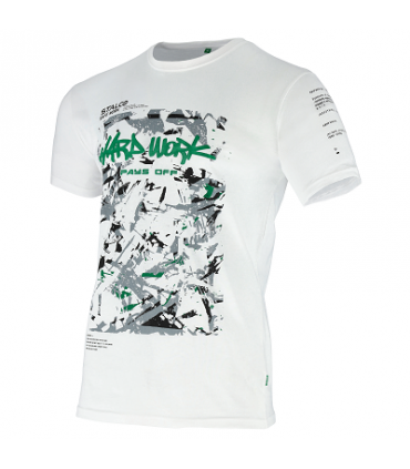 T-SHIRT MĘSKI BONO PAINTER BIAŁY "L" S090691003