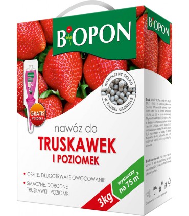 BOPON NAWÓZ GRAN. DO TRUSKAWEK, POZIOMEK 3kg