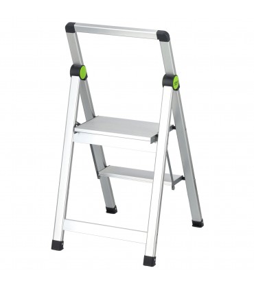 DRABINA SKŁADANA MINI SLIM 2-STOPNIE + UCHWYT