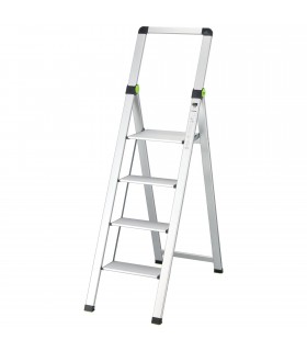 DRABINA SKŁADANA SLIM 4-STOPNIE + UCHWYT