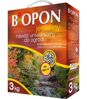 BOPON JESIENNY NAWÓZ UNIWERSALNY 3kg