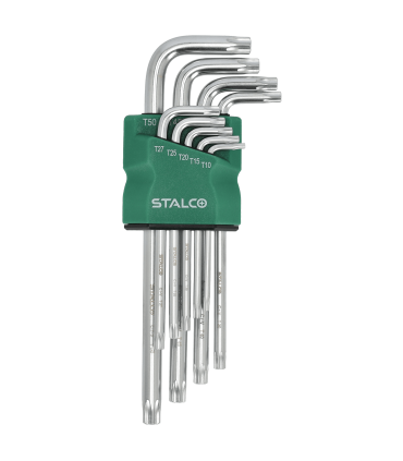 KLUCZE TORX DŁUGIE CrV 9el S-46376