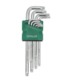 KLUCZE TORX DŁUGIE CrV 9el S-46376