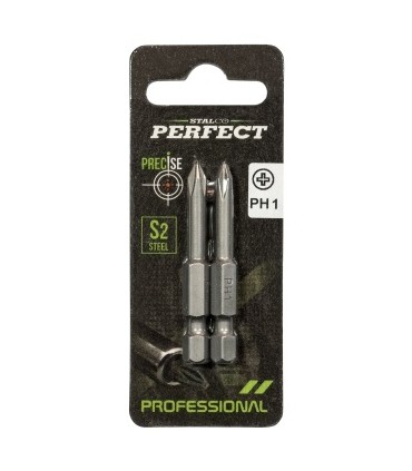 BLISTER KOŃCÓWKA BIT 1/4" PH2x50mm /2szt/ SP