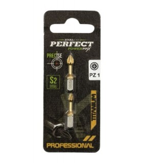 BLISTER KOŃCÓWKA BIT 1/4" PZ3x25mm TITAN /2szt/ SP