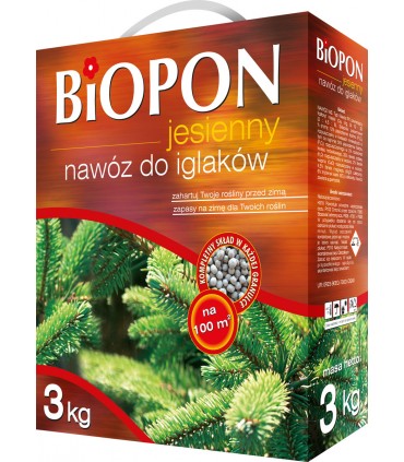 BOPON JESIENNY NAWÓZ DO IGLAKÓW 3kg
