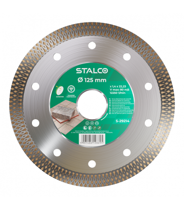 TARCZA DIAMENTOWA 125mm X 1,4mm CERAMIC STALCO