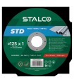 TARCZA DO CIĘCIA METALU PŁASKA STD 125x1,0mm