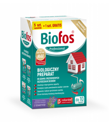 BIOFOS DO SZAMB I OCZYSZCZ. 5x25g+1 gratis