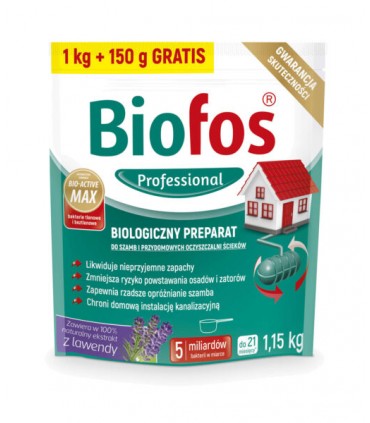 BIOFOS DO SZAMB I OCZYSZCZ. 1kg + 150g