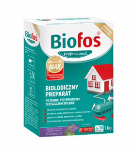 BIOFOS PROSZEK 1kg + WC ŻEL 500ml