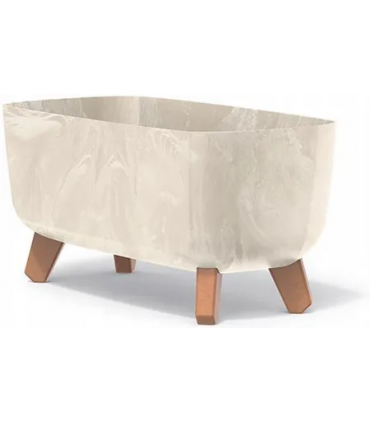 PST Doniczka GRACIA CASE BETON 400 krem