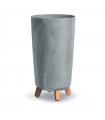 PST Doniczka GRACIA TUBUS SLIM BETON 240 beton