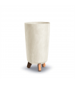 PST Doniczka GRACIA TUBUS SLIM BETON 240 krem
