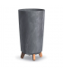 PST Doniczka GRACIA TUBUS SLIM BETON 240 marengo