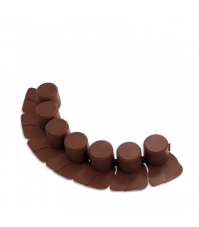 PST Palisada ogrodowa PALISADA brąz