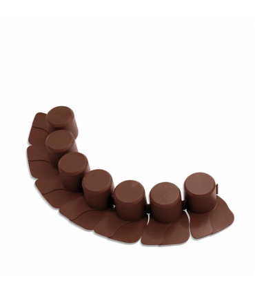 PST Palisada ogrodowa PALISADA brąz