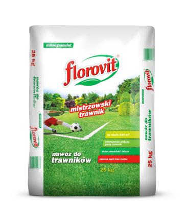 INC - FLOROVIT NAWÓZ MISTRZOWSKI TRAWNIK 25kg wor