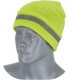 CZAPKA ODBLASKOWA FLUO żółty 54-62 ONE SIZE