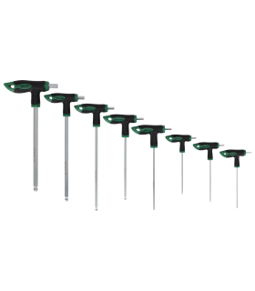 KLUCZE TRZPIENIOWE DWUSTRONNE TORX S2 8el
