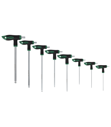 KLUCZE TRZPIENIOWE DWUSTRONNE TORX S2 8el