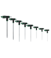 KLUCZE TRZPIENIOWE DWUSTRONNE TORX S2 8el