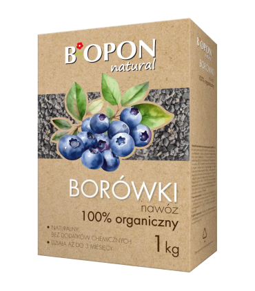 BOPON NATURAL NAWÓZ ORGANICZNY DO BORÓWKI 1kg