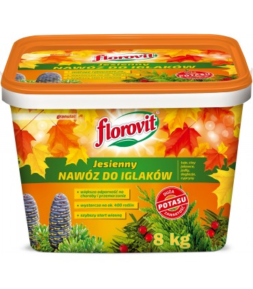 FLOROVIT JESIENNY IGLAK 8kg wiadro