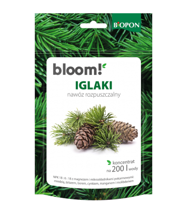 BOPON NAWÓZ ROZPUSZCZALNY BLOOM! IGLAKI 200g
