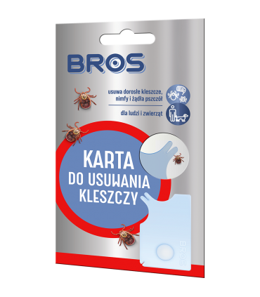 BROS - KARTA DO USUWANIA KLESZCZY